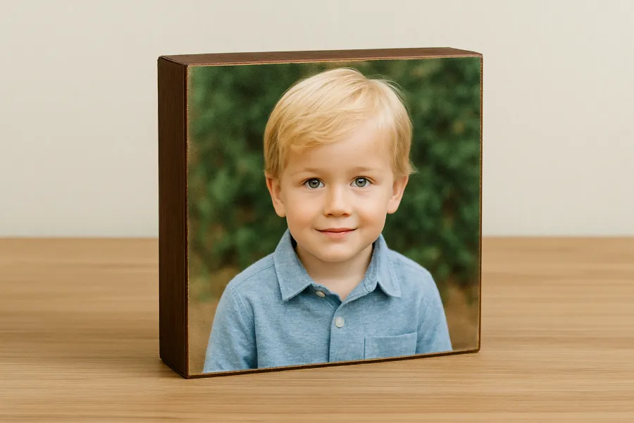 mounting photos on wood or board 1