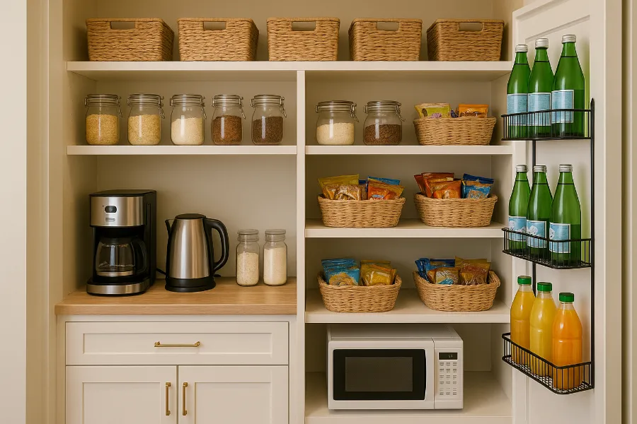 Desain lemari pantry 1