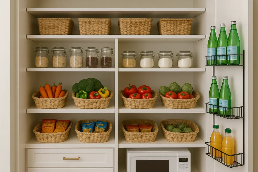 Desain lemari pantry 4
