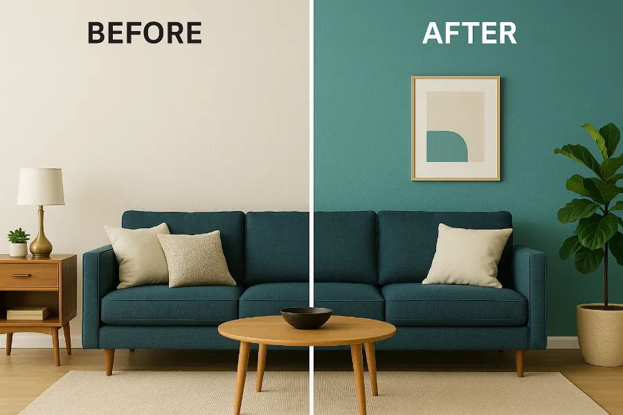 teal living room 5