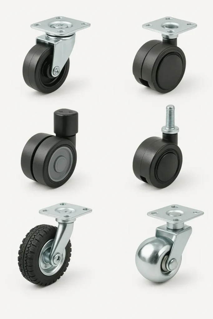 types of furniture casters (1)