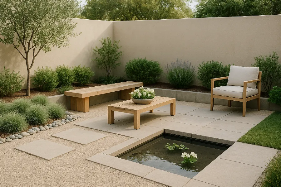 Backyard Design Ideas for Calm Outdoor 1