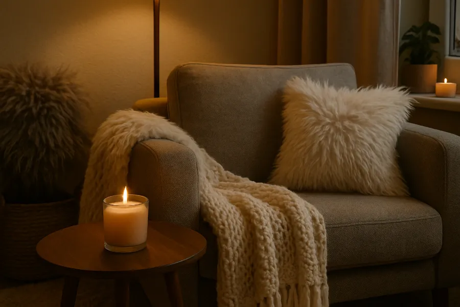 Create a Cozy Lounge Corner in a Small Apartment 3