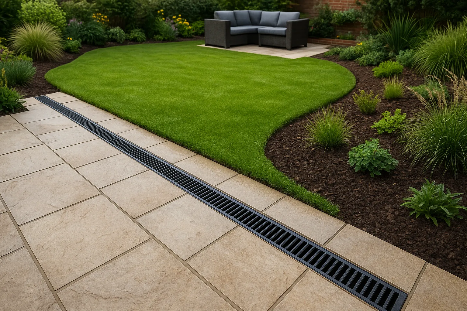 Designing Outdoor Areas That Stay Beautiful Through Smart Drainage Solutions