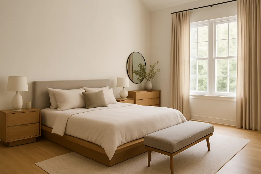 Elegant Bedroom Design Ideas for Tall Ceilings 1