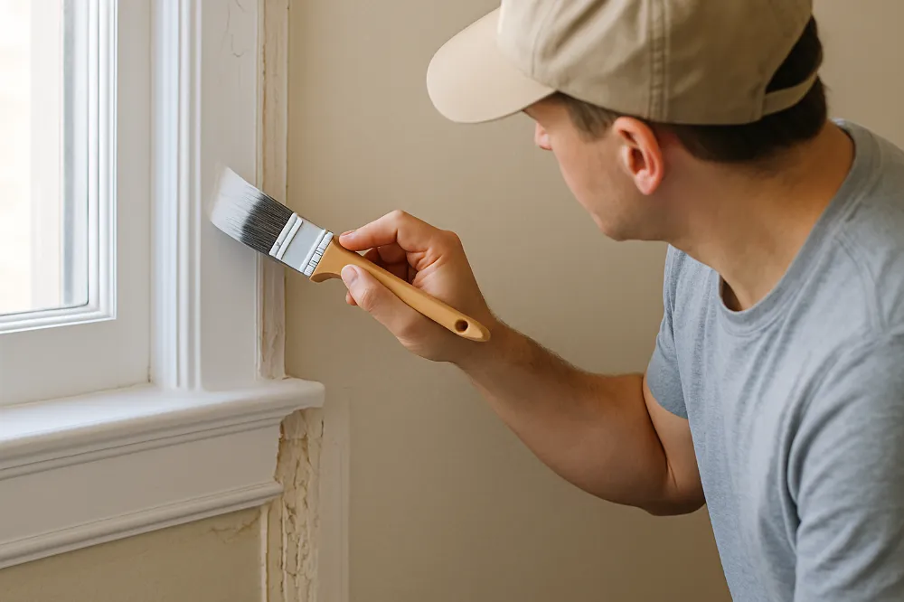 Fix Cracked Paint on Old Wood 2