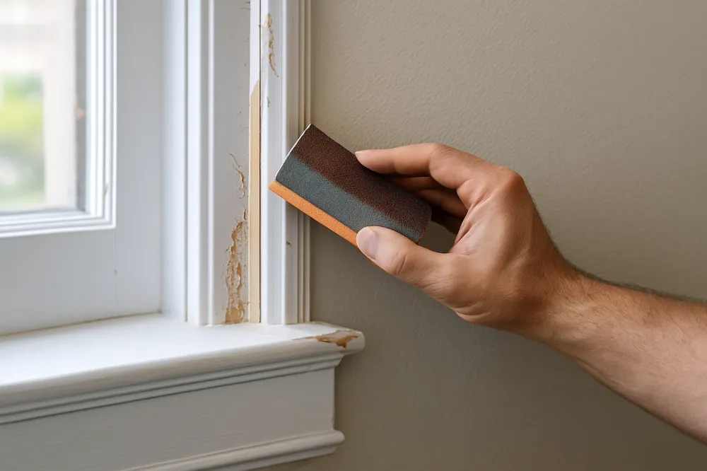 Fix Cracked Paint on Old Wood 4