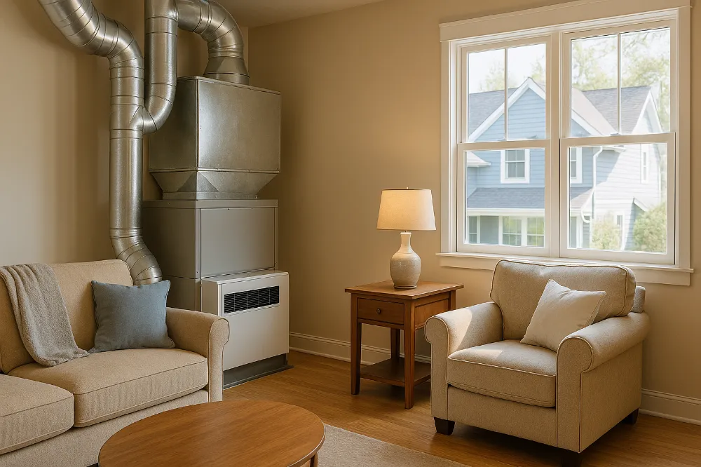 Houses Stay Comfortable Longer During Seasonal Weather Swings