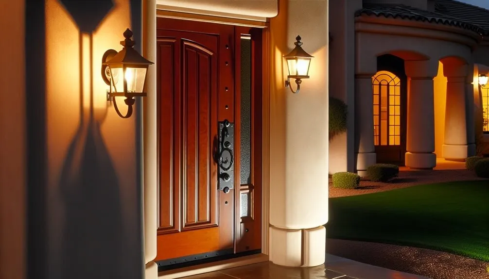 How Ballistic Door Panels and Outdoor Lantern Posts Elevate Your Home’s Protection and Curb Appeal