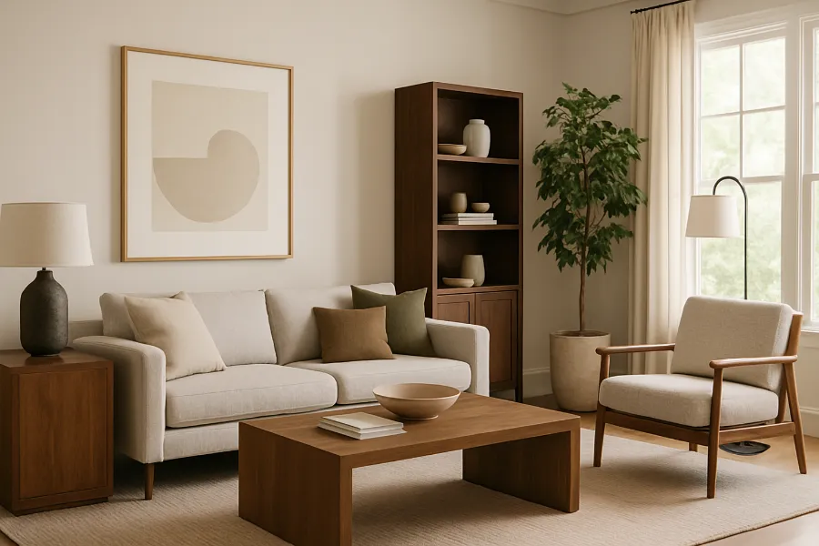 How to Balance Furniture Height With Room Layout 3