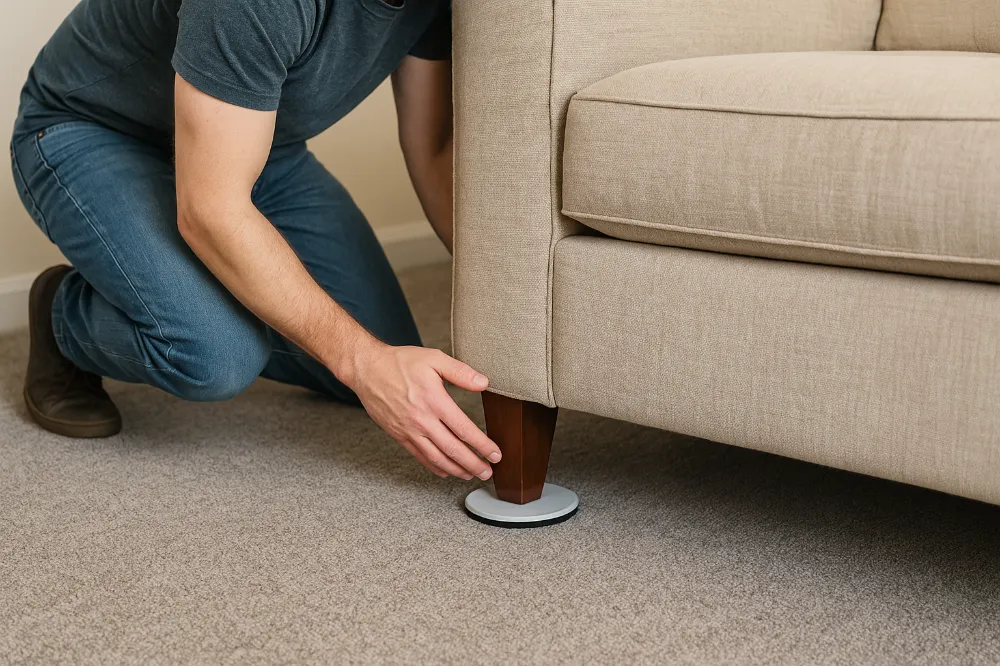 How to Move Heavy Furniture on Carpet Without Damage