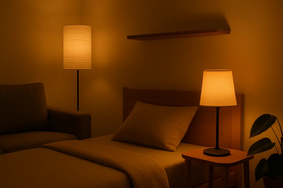 Lighting Alternatives for Rooms With Harsh Fluorescent 2