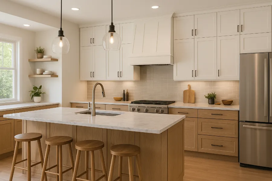 Merging Kitchen Design with Functional Home Enhancements 2