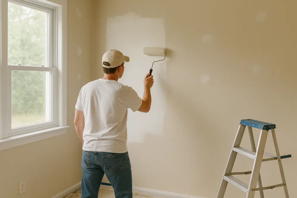 Prep Work Behind a Beautiful Bedroom 3