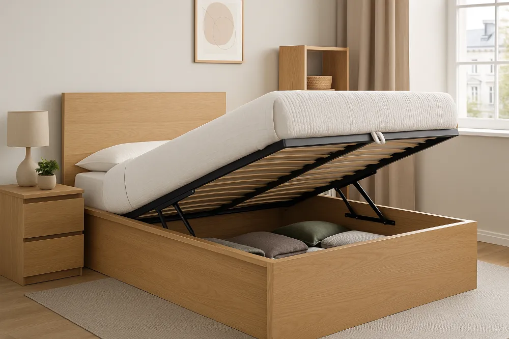 Right Storage Bed for Small or Multi-Use Spaces