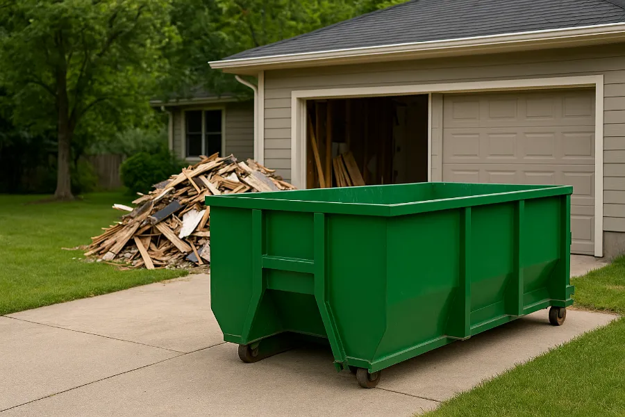 Small Dumpster Rental for Homeowners
