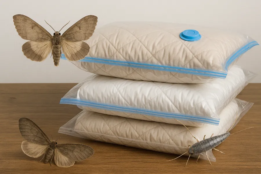 Using Vacuum-Seal Bags for Bedding Storage 4