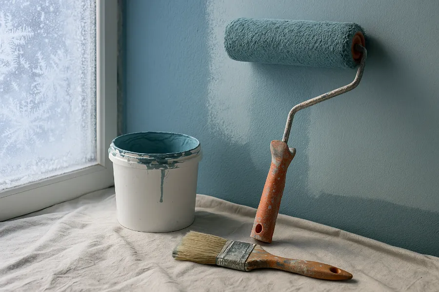 Apa yang Sebenarnya Terjadi Saat Anda Melukis di Suhu Dingin