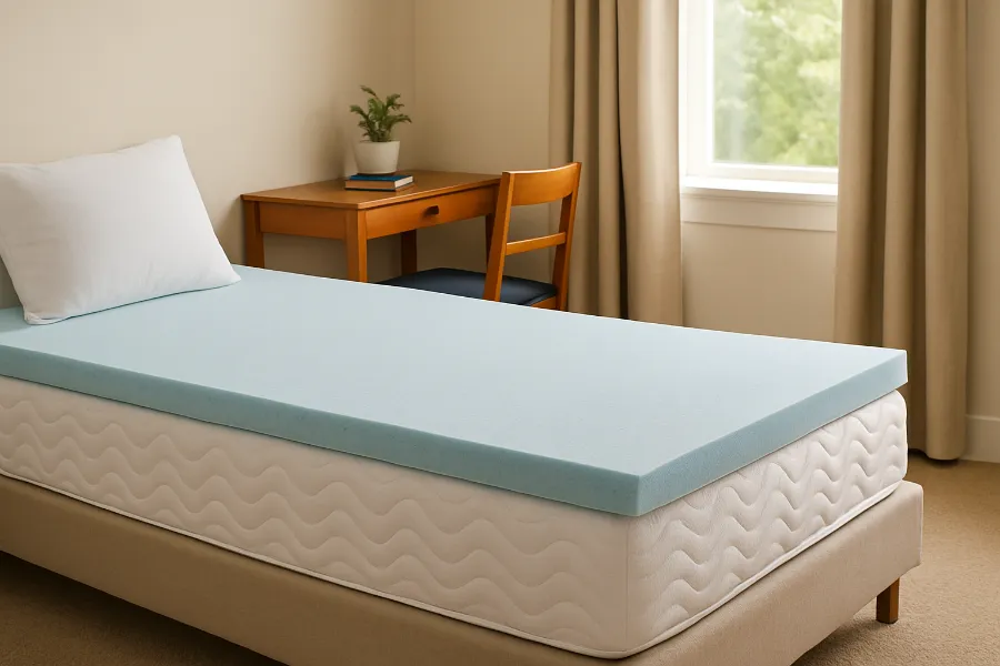 memory foam toppers for improving mattress feel 2