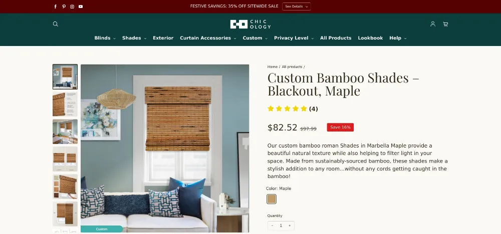 Blackout Roman Shades for a Peaceful Nursery 4