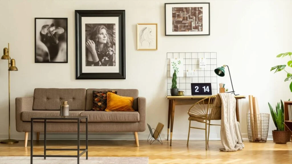 Decorating Blank Walls Without Overcrowding Your Space 1