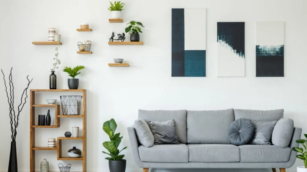 Decorating Blank Walls Without Overcrowding Your Space 4
