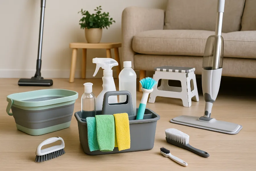 Easy Cleaning Supplies for Small Living Spaces 2