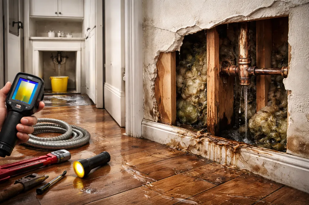 How Hidden Leaks Lead to Costly Damage Around the Home