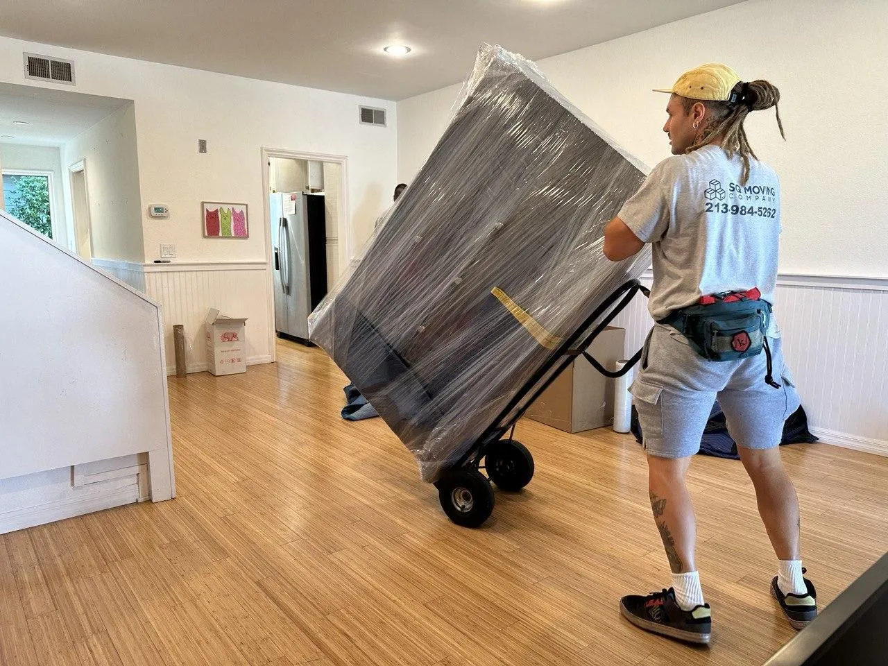 If I hire movers, do they provide these protections, or should I prepare them myself