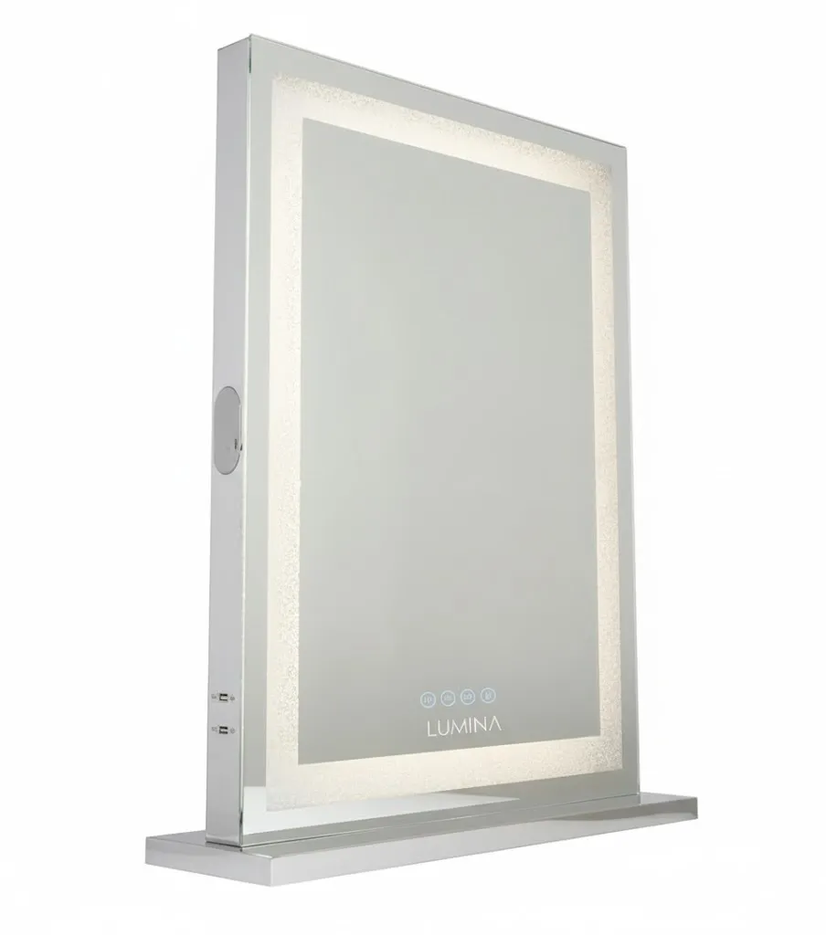 Lumina Pro Crystal Vanity Mirror