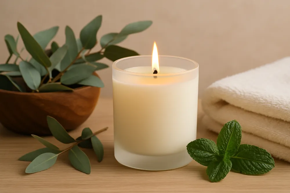 Minty Candles Refresh Your Mind and Space