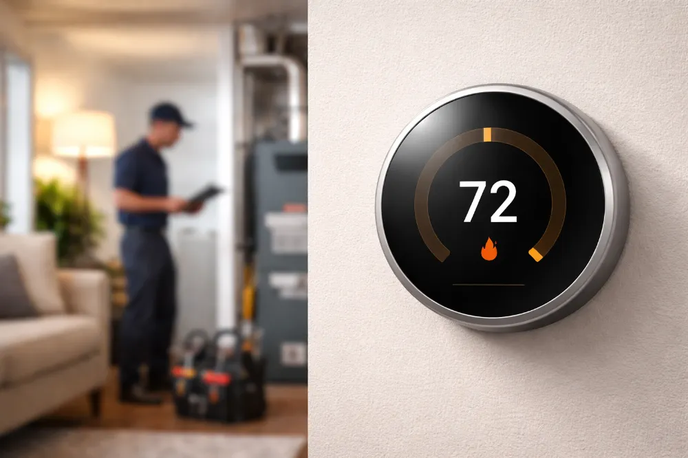 Smart Thermostat Signals of Heating Issues in Homes in Las Vegas