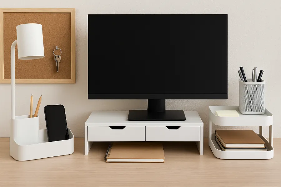 Study Desk Organization Ideas for Small Spaces 2