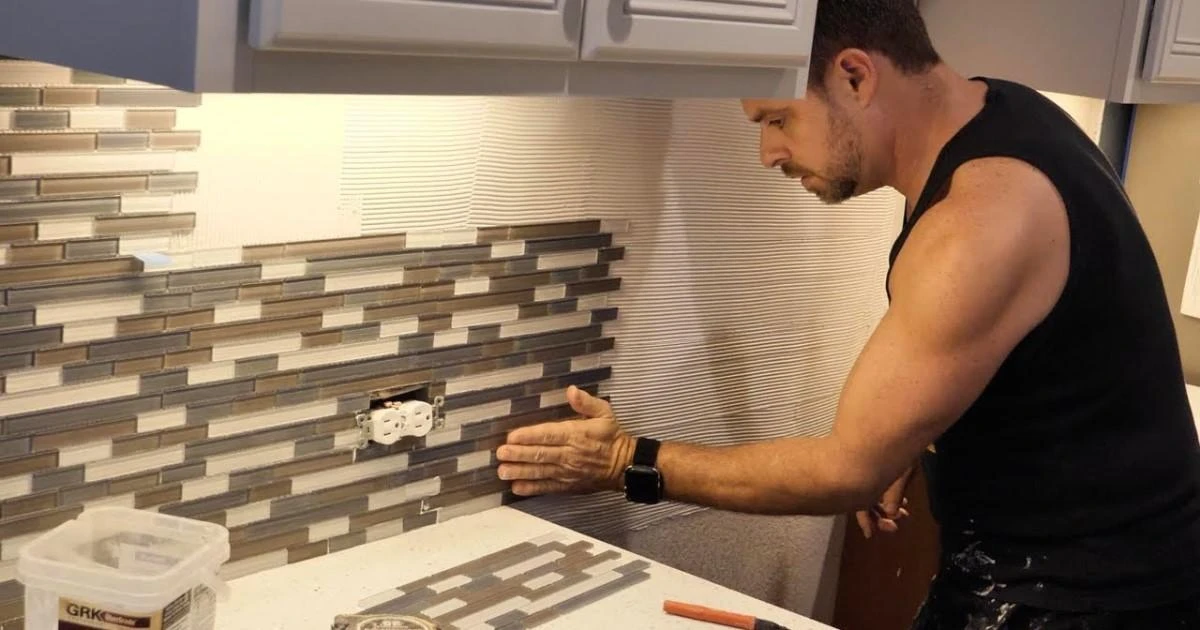 Change Backsplash & Countertops in Kitchen