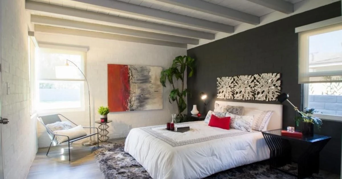 Revamp Bedroom Walls & Ceiling