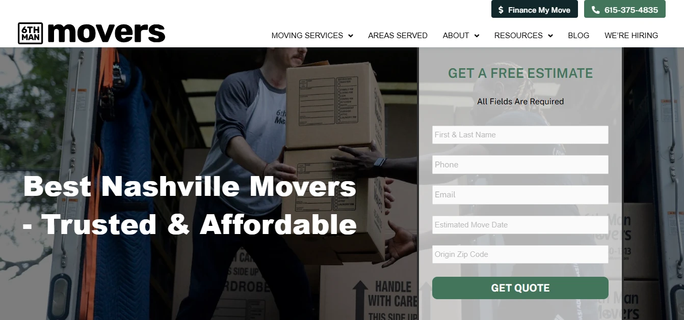 5 Best Moving Companies in Nashville for Reliable Home Moves in 2026 3