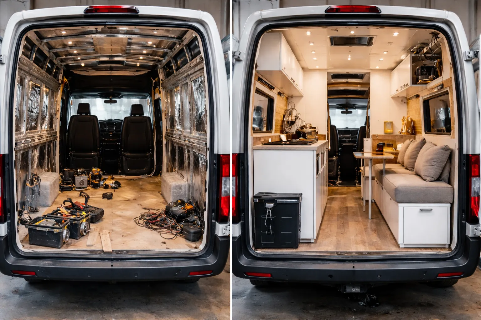DIY vs Professional Van Conversion