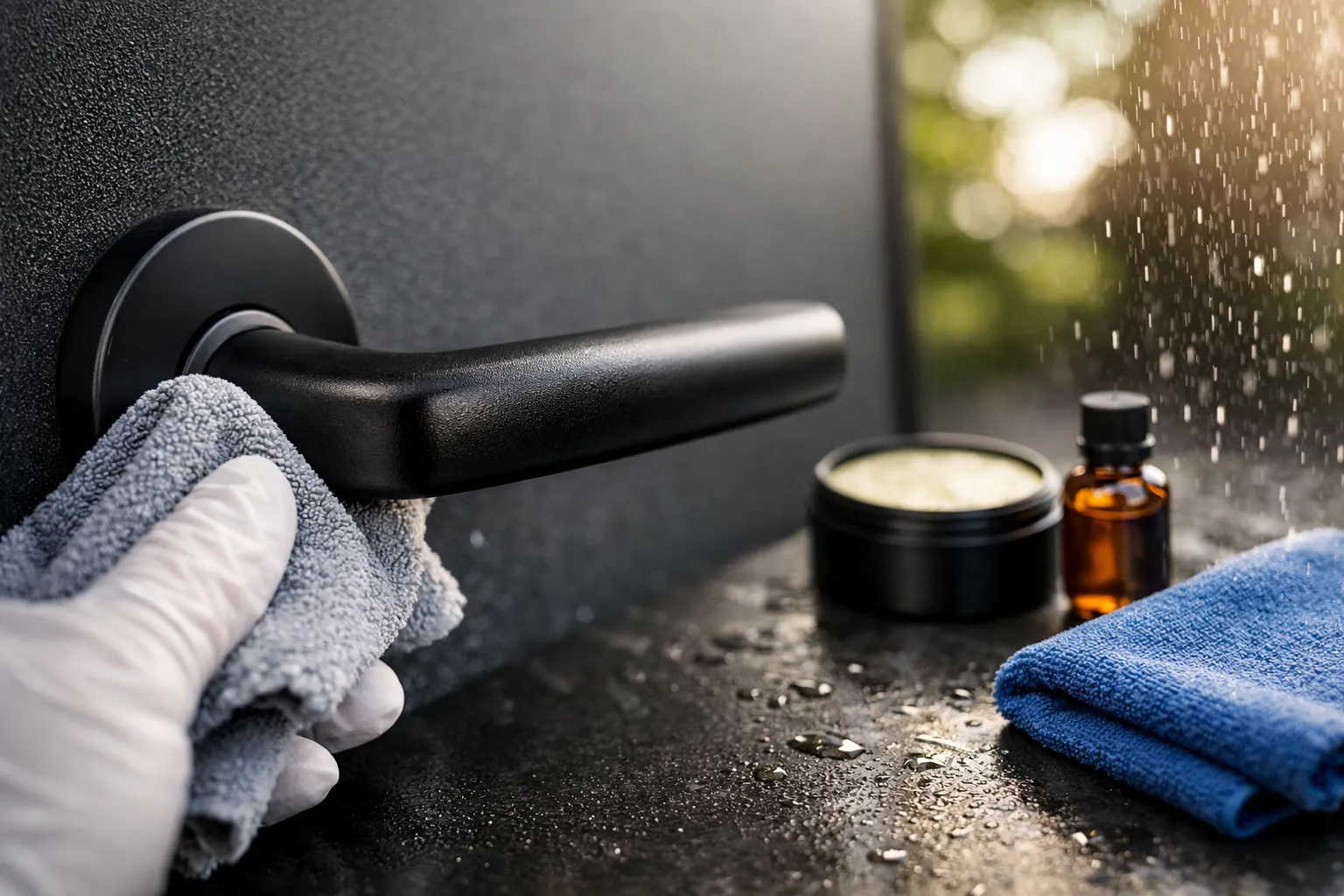 How to Prevent Fading Black Door Handles