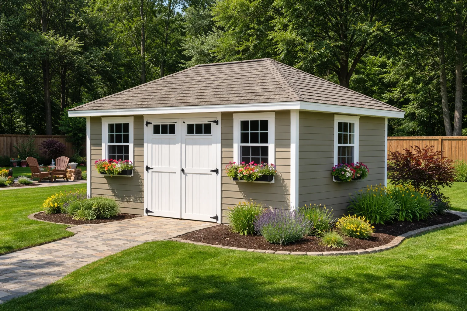 What is a hip roof shed_ Pros, cons, and why It matters
