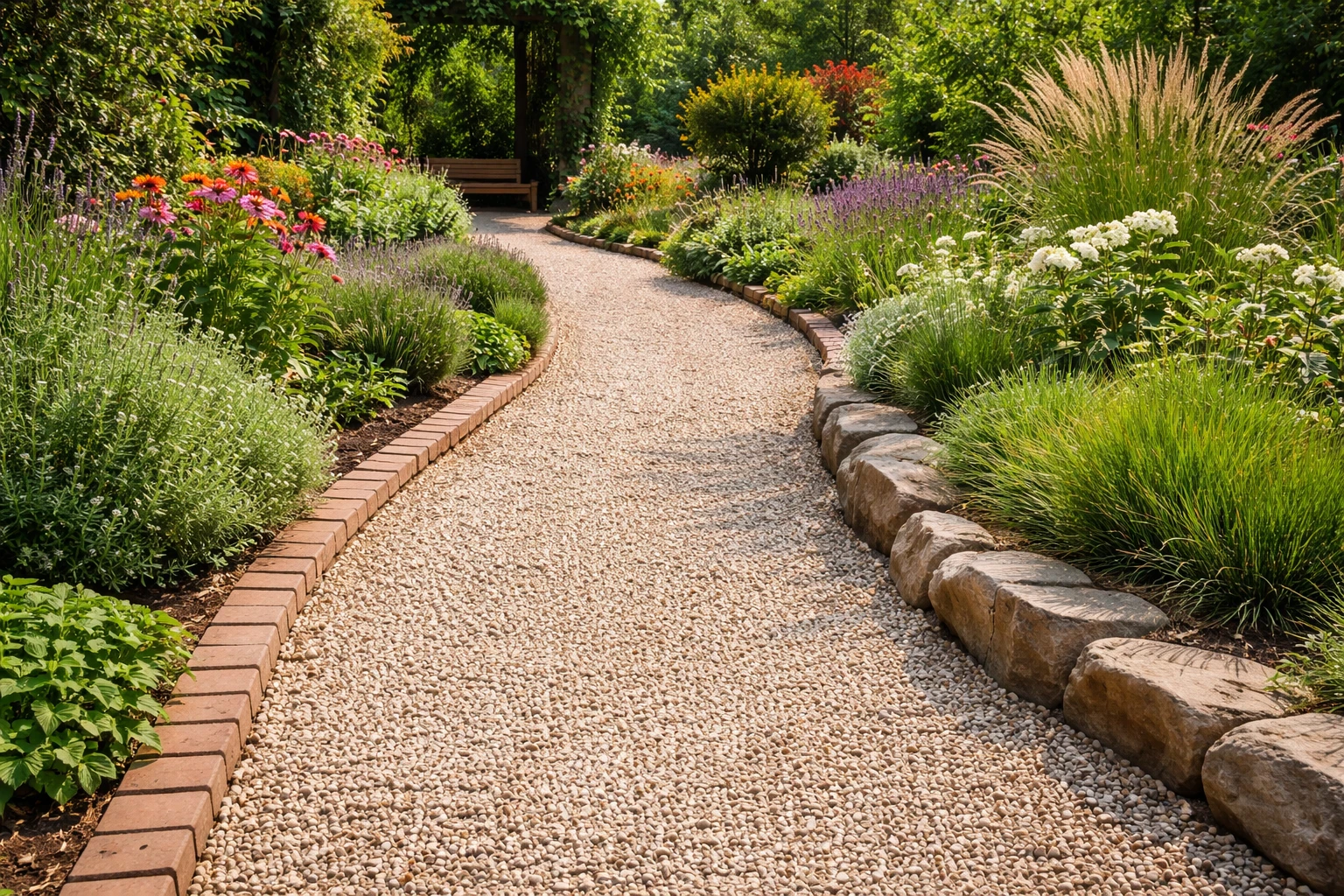 Ide Tepi Jalan Kerikil yang Menjaga Jalan Setapak Anda Tetap Bersih, Tajam, dan Tahan Lama