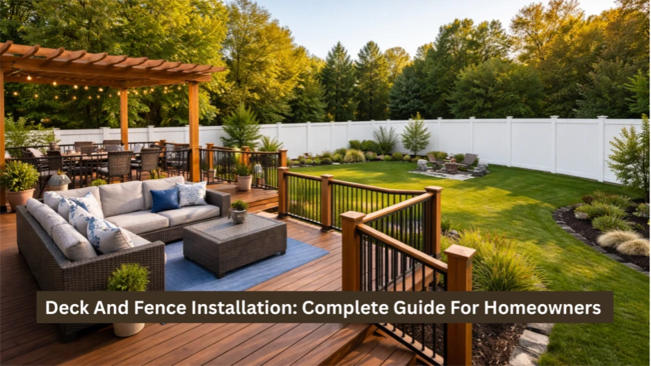 Deck And Fence Installation Complete Guide For Homeowners1
