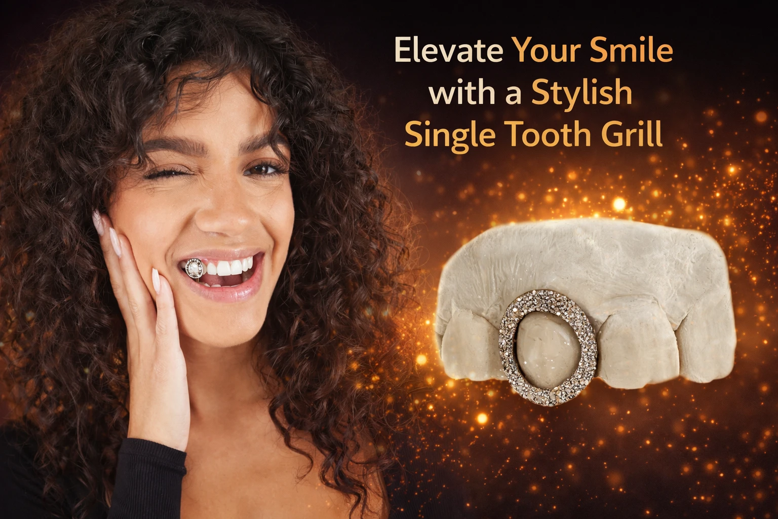 Elevate Your Smile with a Stylish Single Tooth Grill