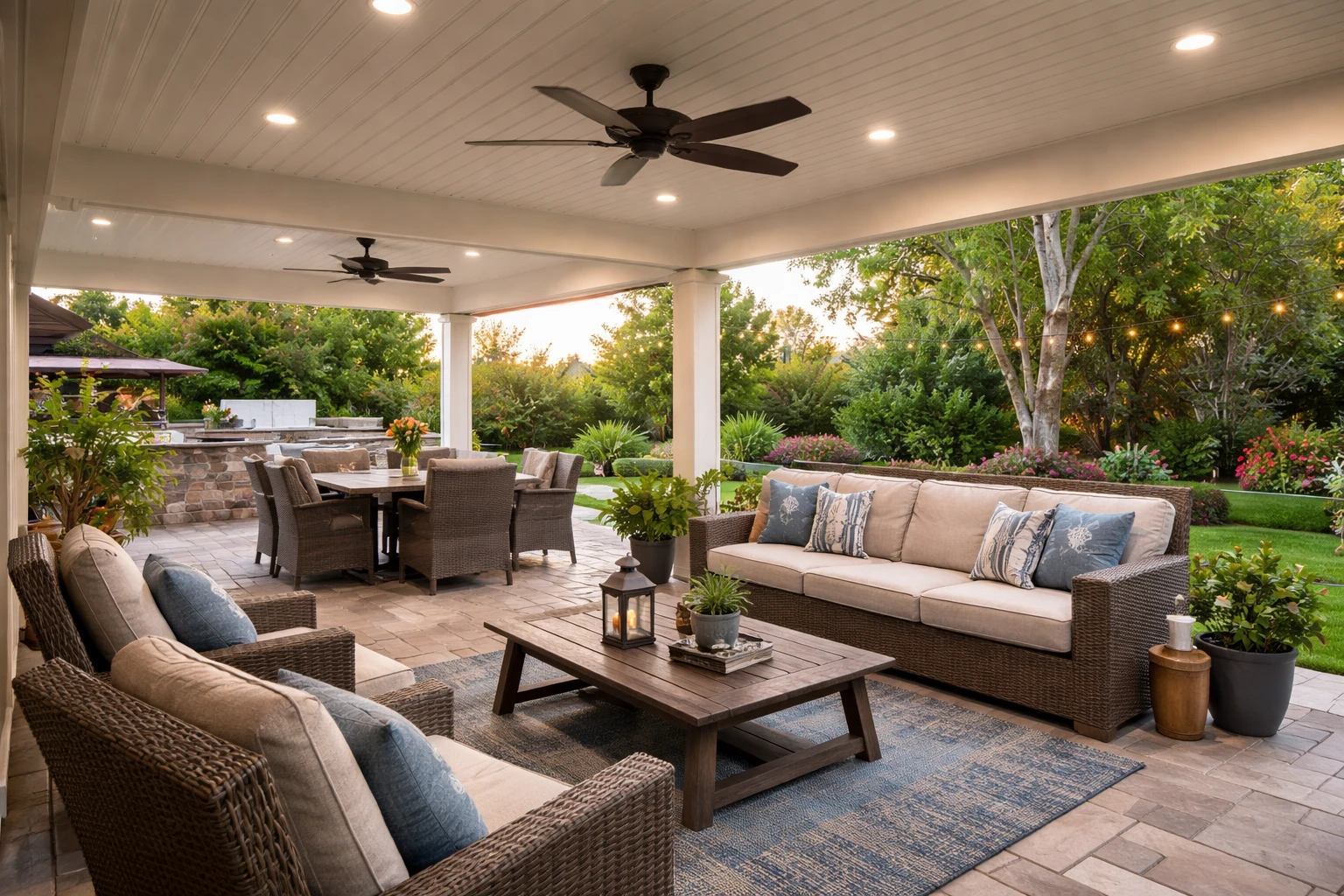 How Solid Patio Covers Improve Shade and Comfort