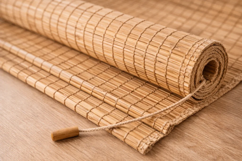 How to Hang Bamboo Shades Without Drilling 6