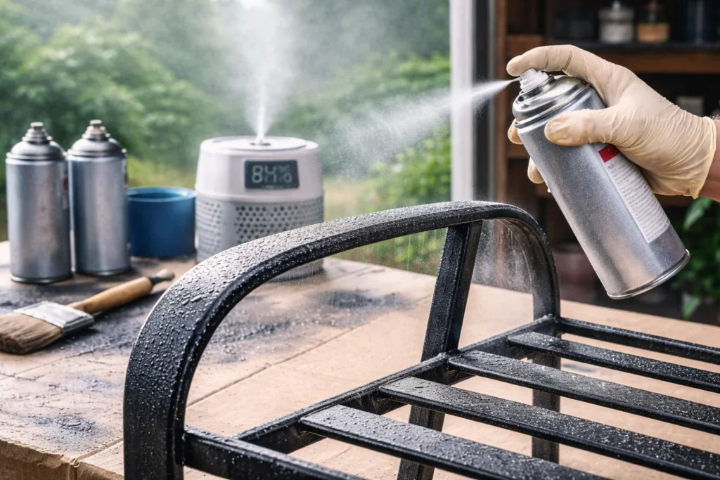 How to Prevent Spray Paint Wrinkling in Humid Weather  2