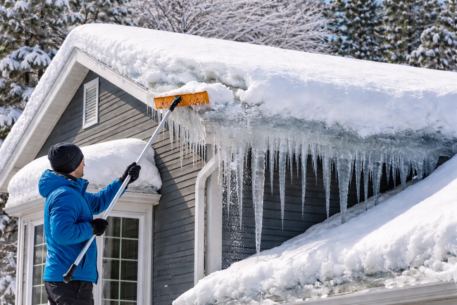 Preventing Ice Dams with Proper Snow Management 