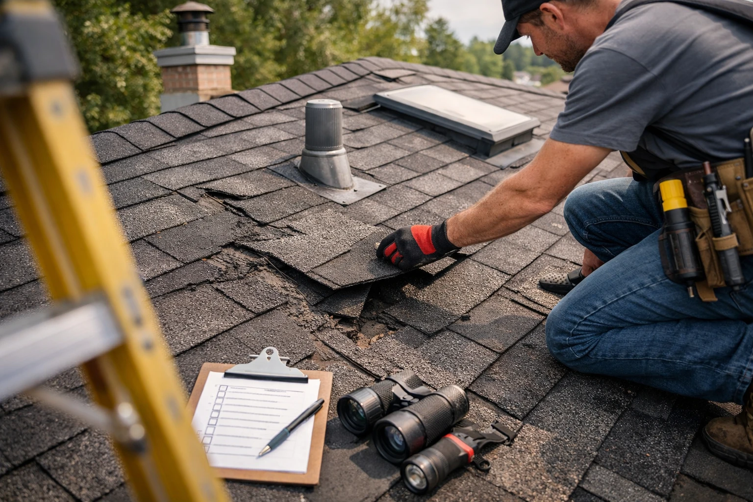 Roof Inspection Checklist for Residential Shingle Roofs