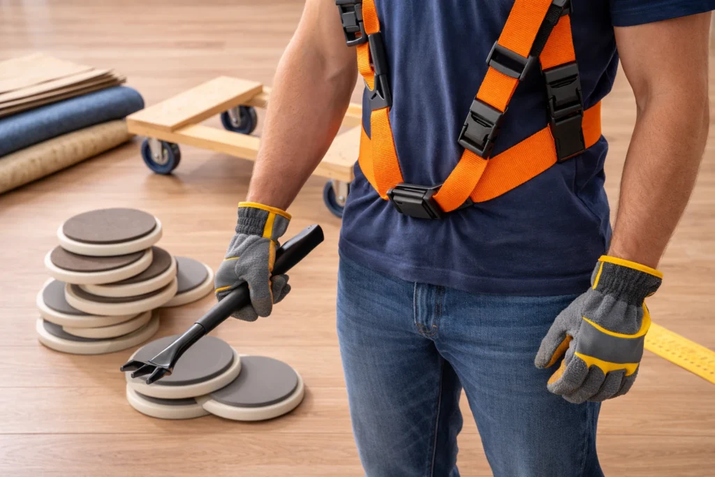 Tools Needed to Move Heavy Furniture on Carpet by Yourself 3