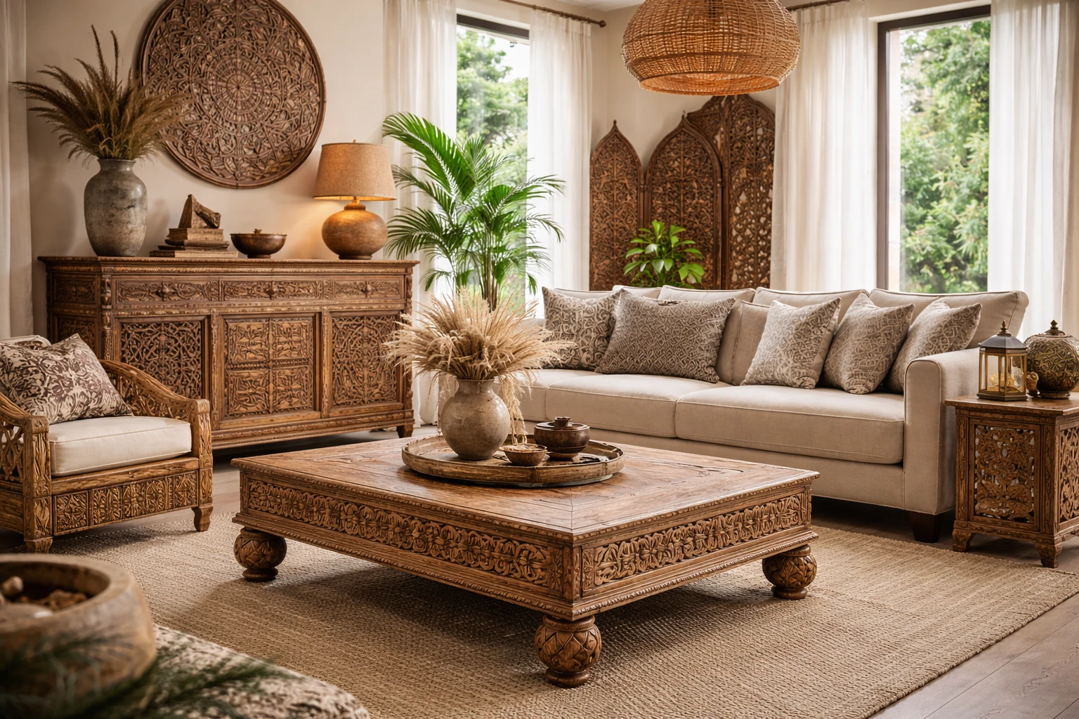 Why Exotic Home Furniture Is So Appealing Right Now
