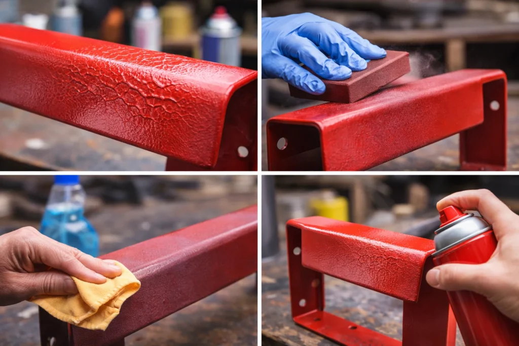 Why Is My Spray Paint Wrinkling After Drying 4